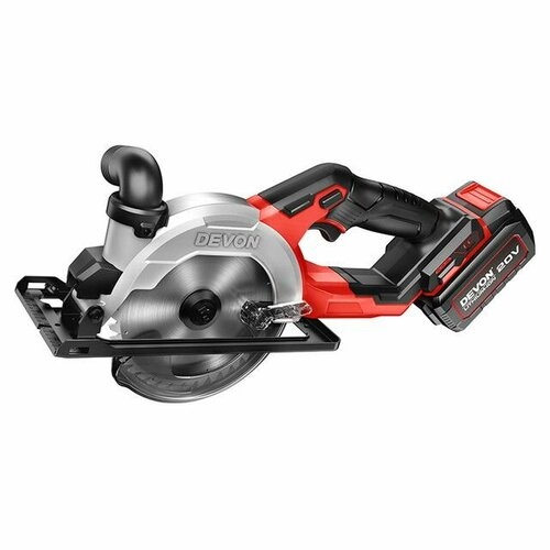 Аккумуляторная ручная дисковая пила Devon 20 В 140 мм 6300 обмин без АКБ и ЗУ 5835-LI-20 20055₽