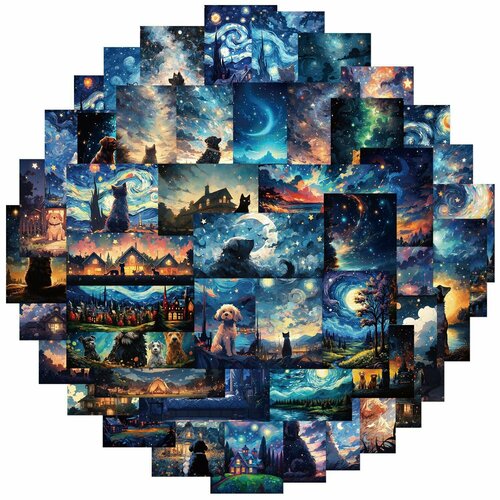 Наклейки для ежедневника и скрапбукинга 