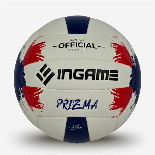Мяч волейбольный INGAME PRIZMA бело-красно-синий 2500₽