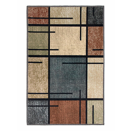 Коврик универсальный LUCKY 40х60см коричневыйсерый 373₽