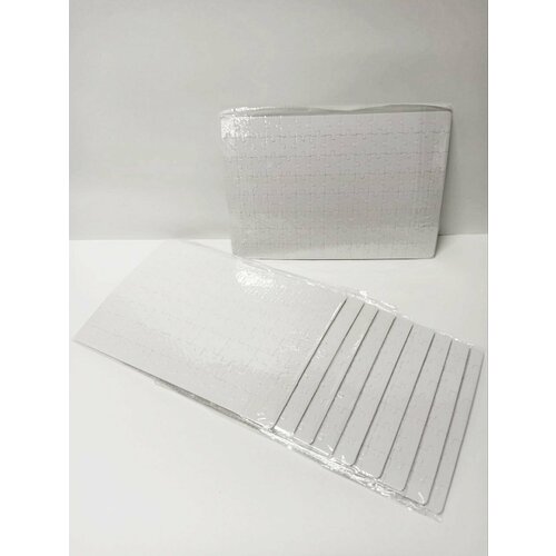 Заготовка под сублимацию Пазл из картона формат A4 290 x 200 мм упаковка 10 шт 1450₽