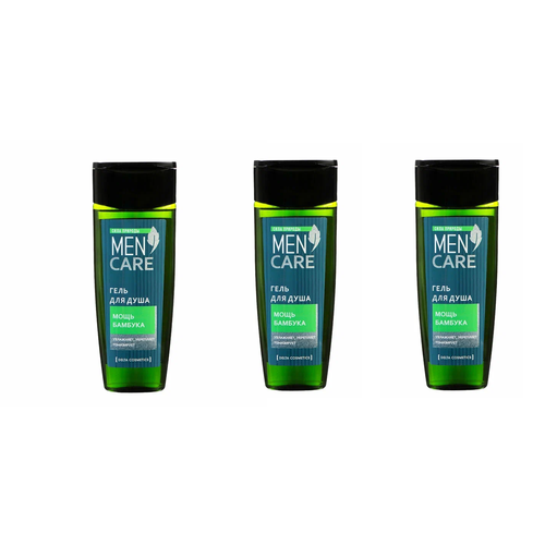 Гель для душа Delta Men care мужской мощь бамбука 250мл 3 шт 699₽