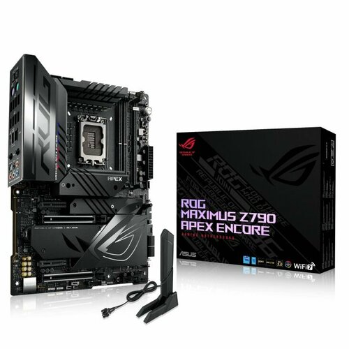 ASUS ROG MAXIMUS Z790 APEX ENCORE LGA1700 Z790 4DDR5 HDMI 6xSATA3 RAID M2 Audio Gb LAN USB 32 USB 20 ATX 90MB1FX0-M0EAY0 9337200₽