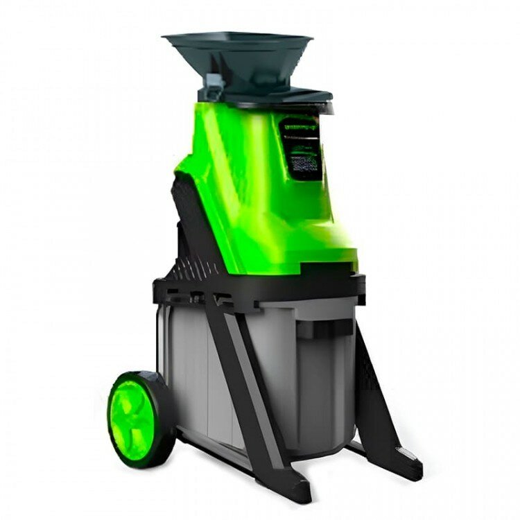 Измельчитель электрический Greenworks 2800 Вт - фото №2