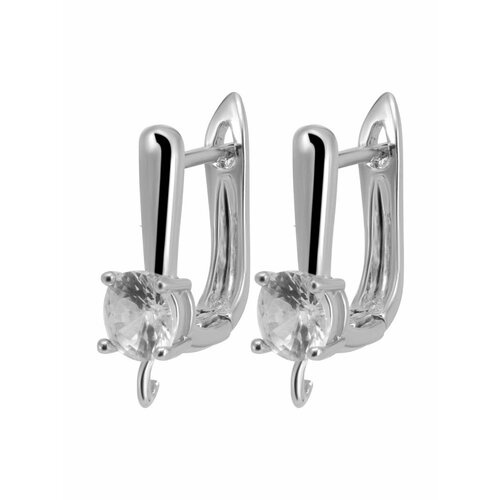 Швензы основа для сережек стразы бижутерный сплав серебристый 32-20026 318₽