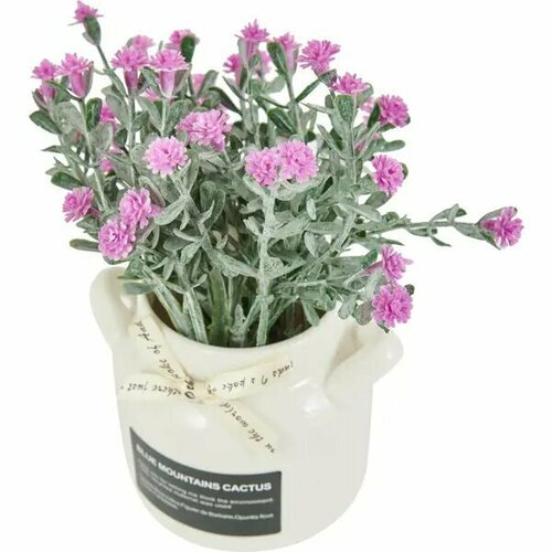 Искусственное растение в горшке прованс фиолетовый 1792₽