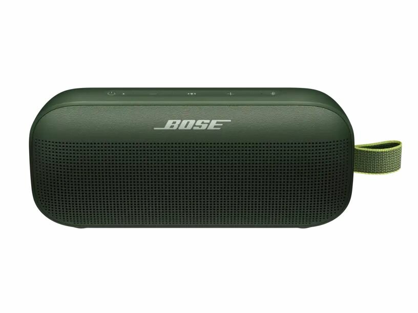 Bluetooth-колонка портативная Bose SoundLink Flex Wireless Speaker с влагозащитой. Цвет: зеленый кипарис