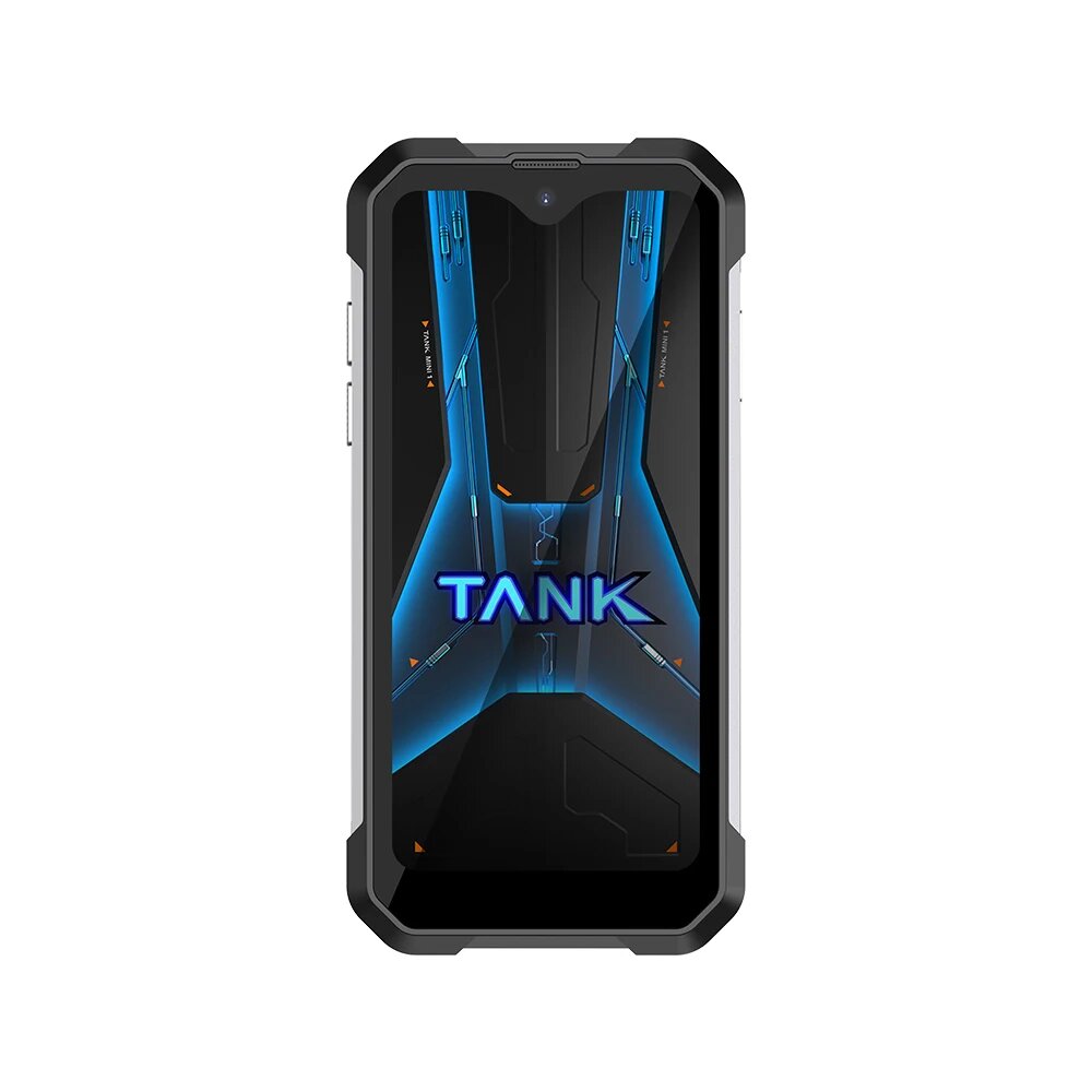 Unihertz Tank Mini, защищенный смартфон с диагональю 4,3 дюйма, небольшой экран, Android 13, 4G, 8+256 с походным фонарем, NFC, SD-карта — фото 1
