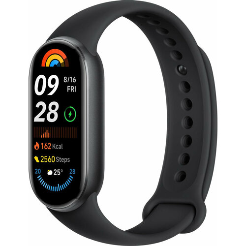 Фитнес-браслет Xiaomi Smart Band 9 Midnight Black 162AMOLEDAnd80 iOS 12Bt54 BHR8337GL 4305₽
