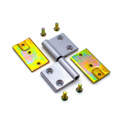 Петля дверная СТН-1605 серая Ral 9006