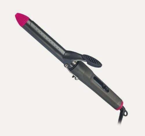 Изображение товара Щипцы для завивки бердск 2301, черный/розовый