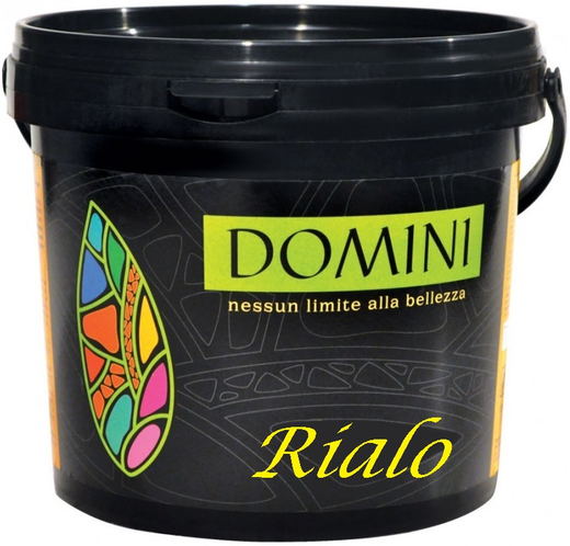 Декоративное Покрытие Domini Rialo Grande Oro 1л с Эффектом Песка / Домини.
