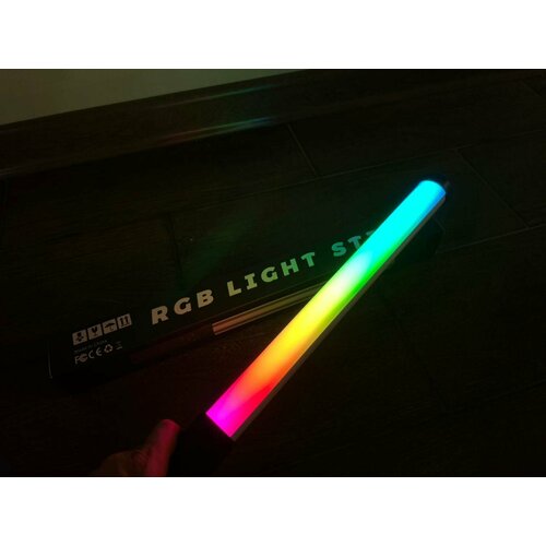 RGB light stick - осветитель палка видеосвет ргб светодиодная разноцветная 1449₽