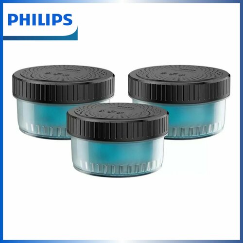 Очиститель для бритвы Philips CC13,1*3 шт голубой