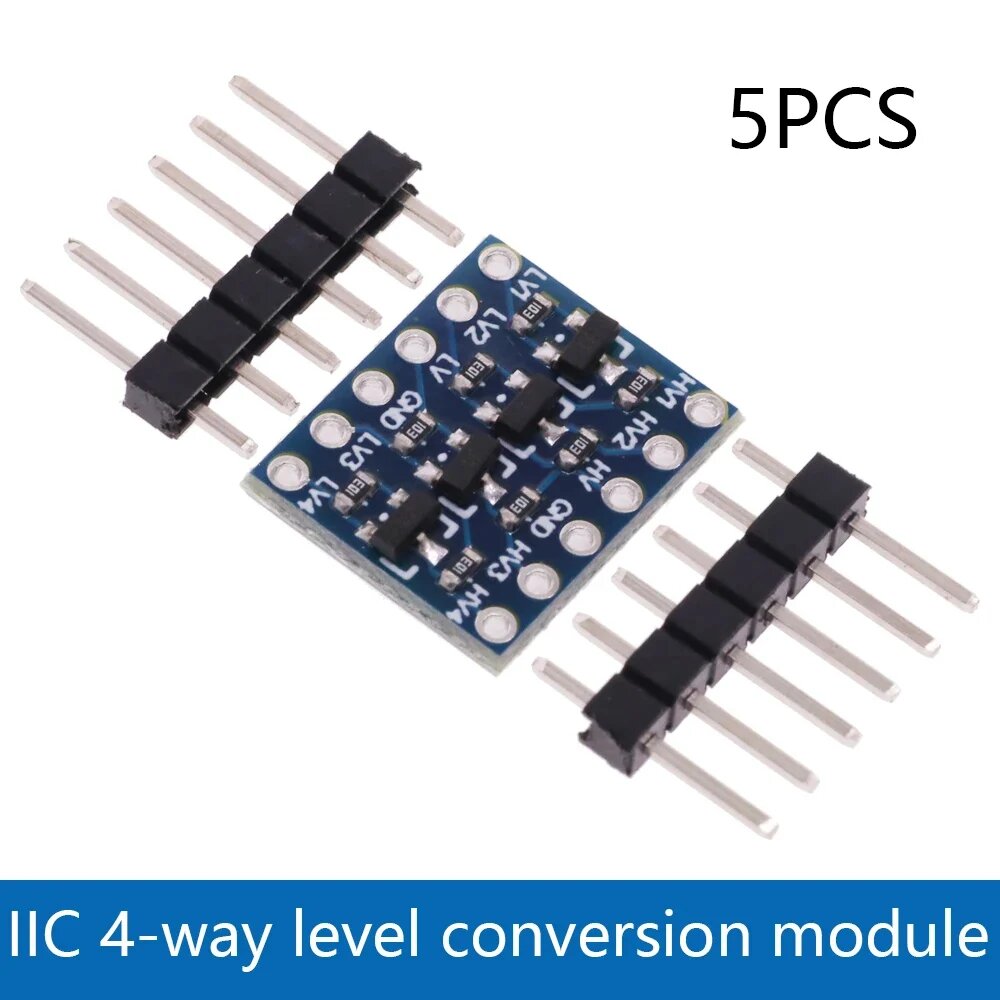 Roarkit 4-канальный преобразователь логического уровня IIC I2C 5В-3,3В