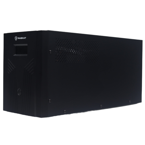 Источник бесперебойного питания (ИБП) Raskat ИБП Raskat HSL-3000VA (3000VA, 1800Вт, 4xCEE7, LCD, USB type-B, 2xRJ-45)