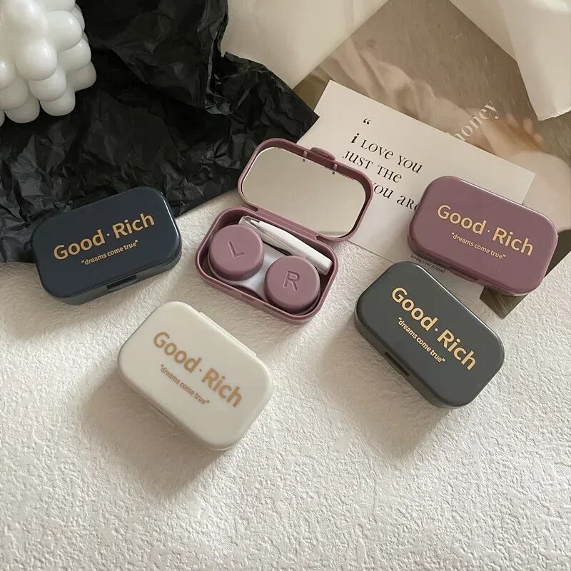 Изображение Портативная коробка для контактных линз Beauty Eye Box, 1pcs colour random, Унисекс