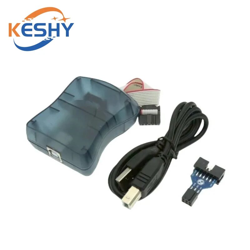 1 комплект AVAT AVRISP mkII XP2 AVR ISP mk2 USB AVRISP внутрисистемный программатор поддерживает AVR Studio 4&5&6&7 STK500 — фото 1