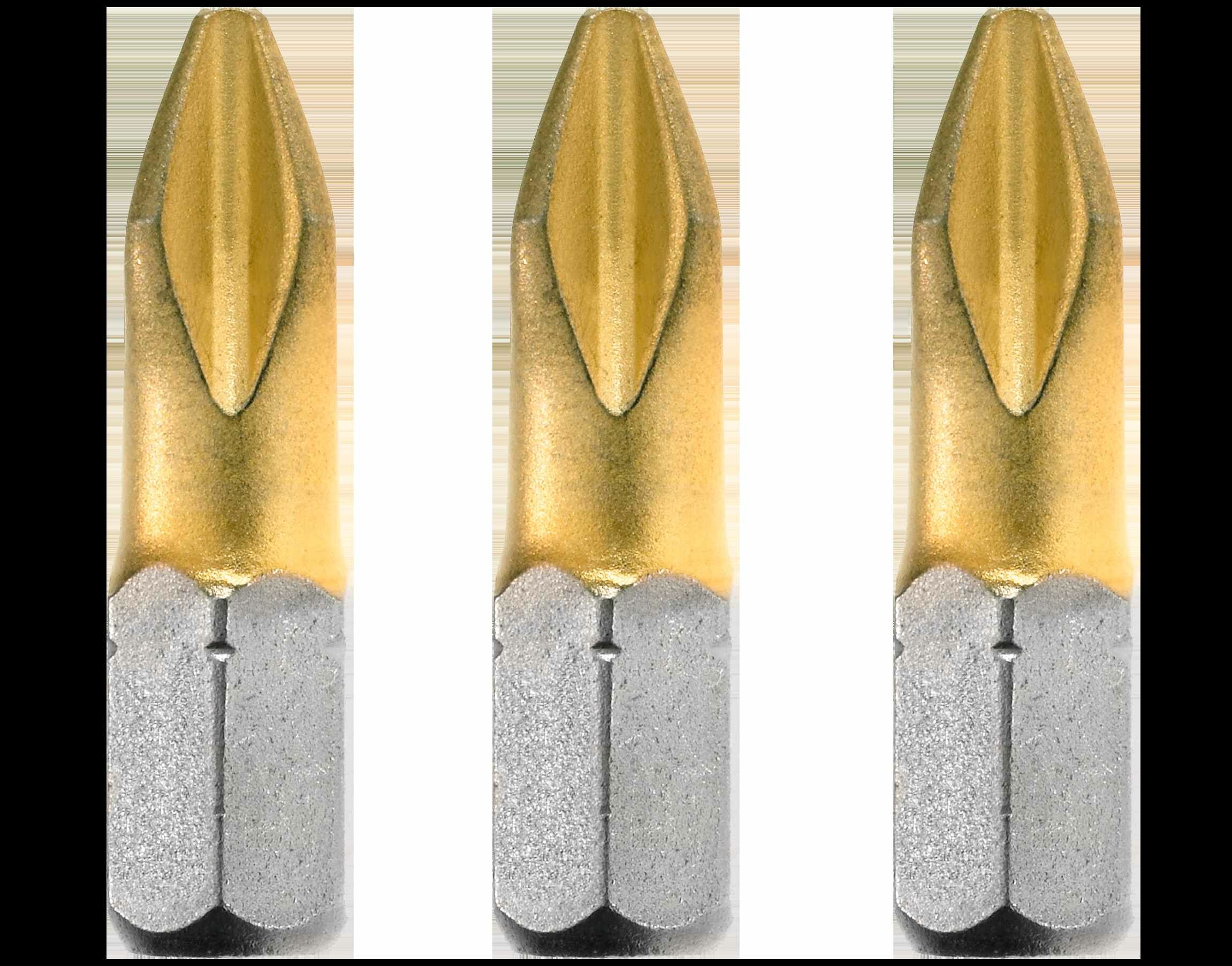 Бита крестовая Bosch Max Grip 2607001546 PH2x25 мм 3 шт.