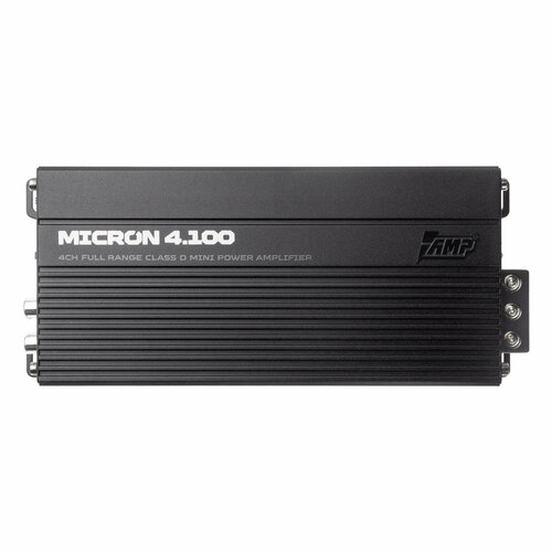 Усилитель AMP Micron 4100 для всех моделей 4150 Вт 4 канала черный 10125₽
