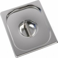 Крышка для гастроемкости Hurakan GD 1 / 2, 325х265 мм, нерж. сталь