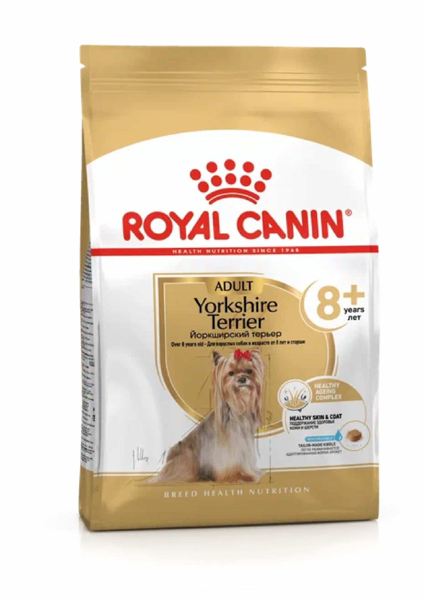 Корм сухой для стареющих собак породы Йоркширский Терьер от 8 лет, Yorkshire Terrier Adult 8+