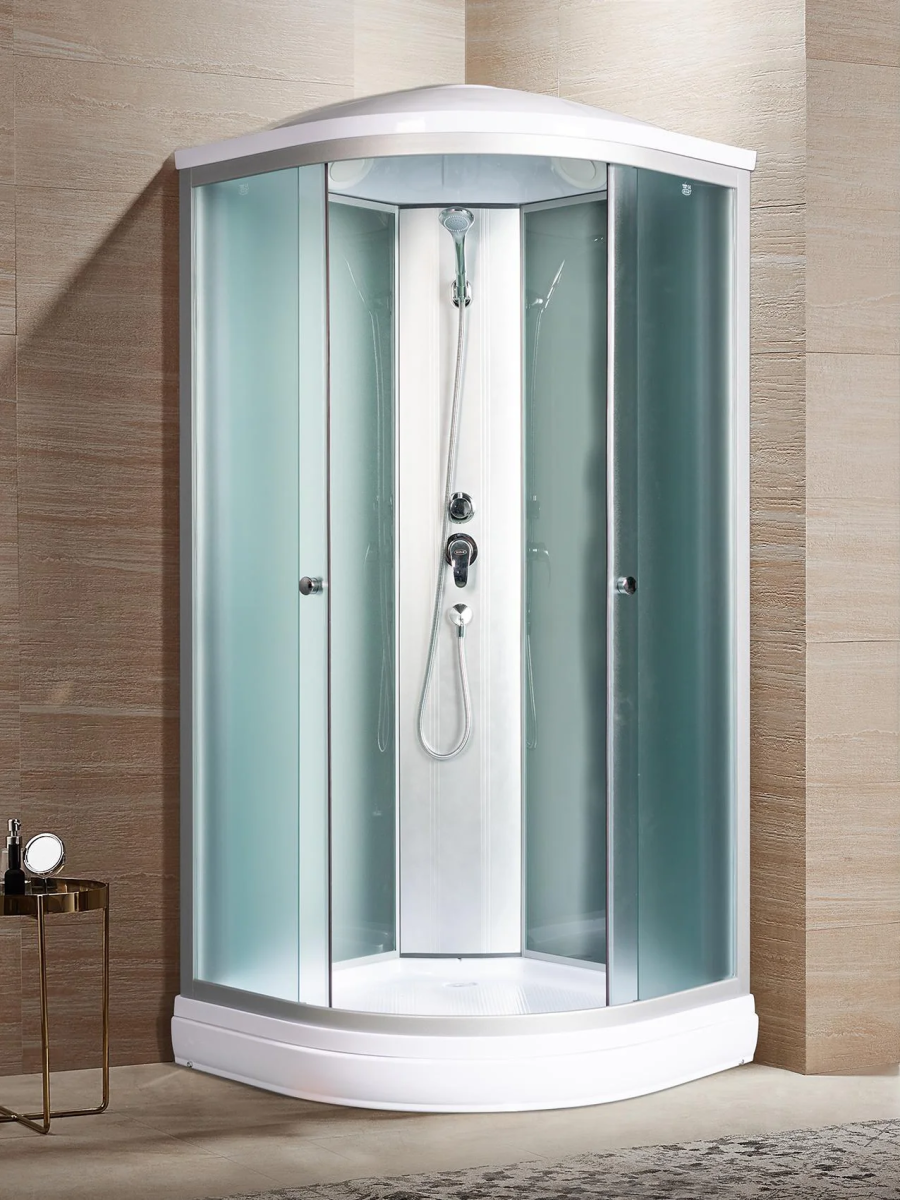 Душевая кабина River NARA LIGHT 100/15 MT (10000002955) 100х100 четверть круга с крышей