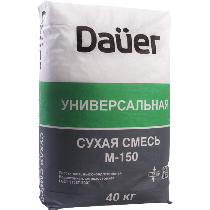Смесь цементно-песчаная (ЦПС) М150 Dauer универсальная 40 кг