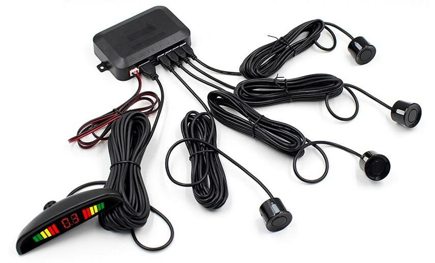 Парктроник Car Parking Sensor, установка на приборную панель, 4 датчика — фото 1