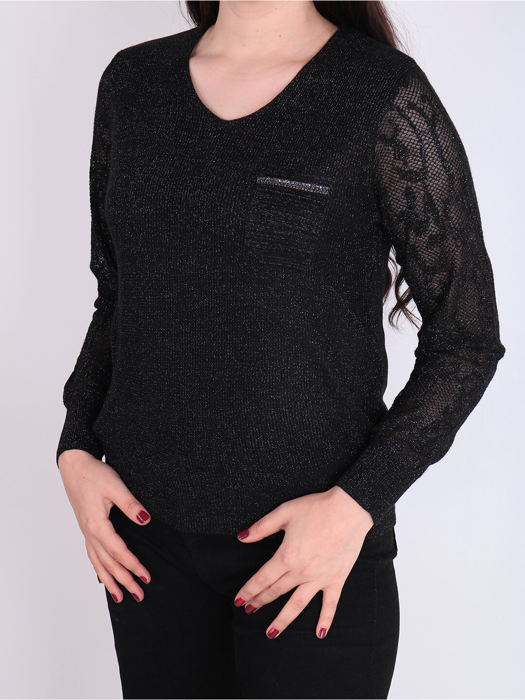 Свитер размер One Size, , черный — фото 1