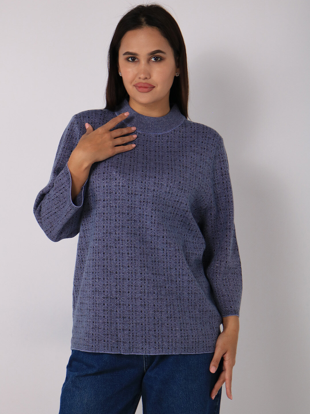 Свитер размер One Size, , пурпурный — фото 1