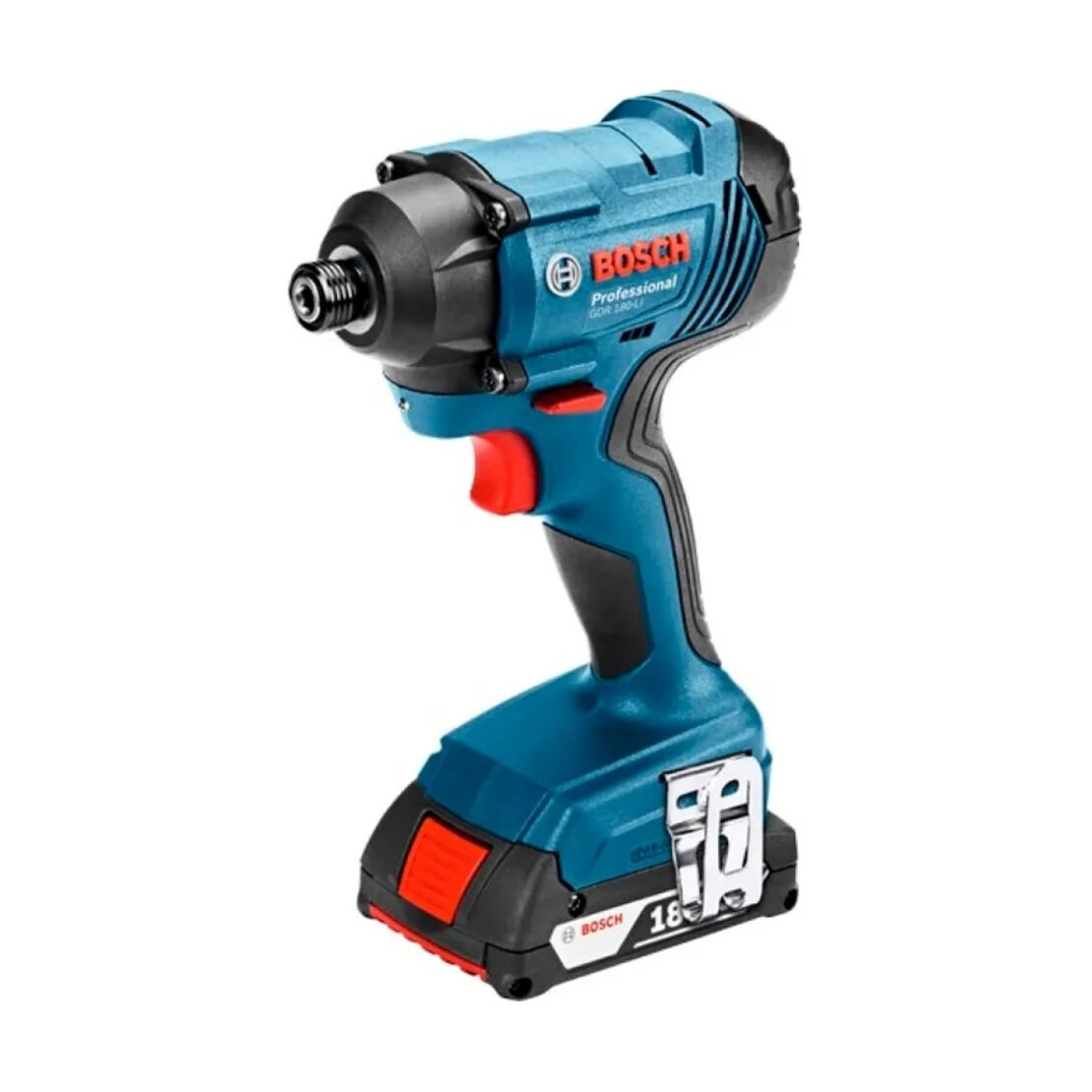 Гайковерт аккумуляторный Bosch GDR 180-LI (06019G5123) 18 В, 2 Ач, кейс, синий