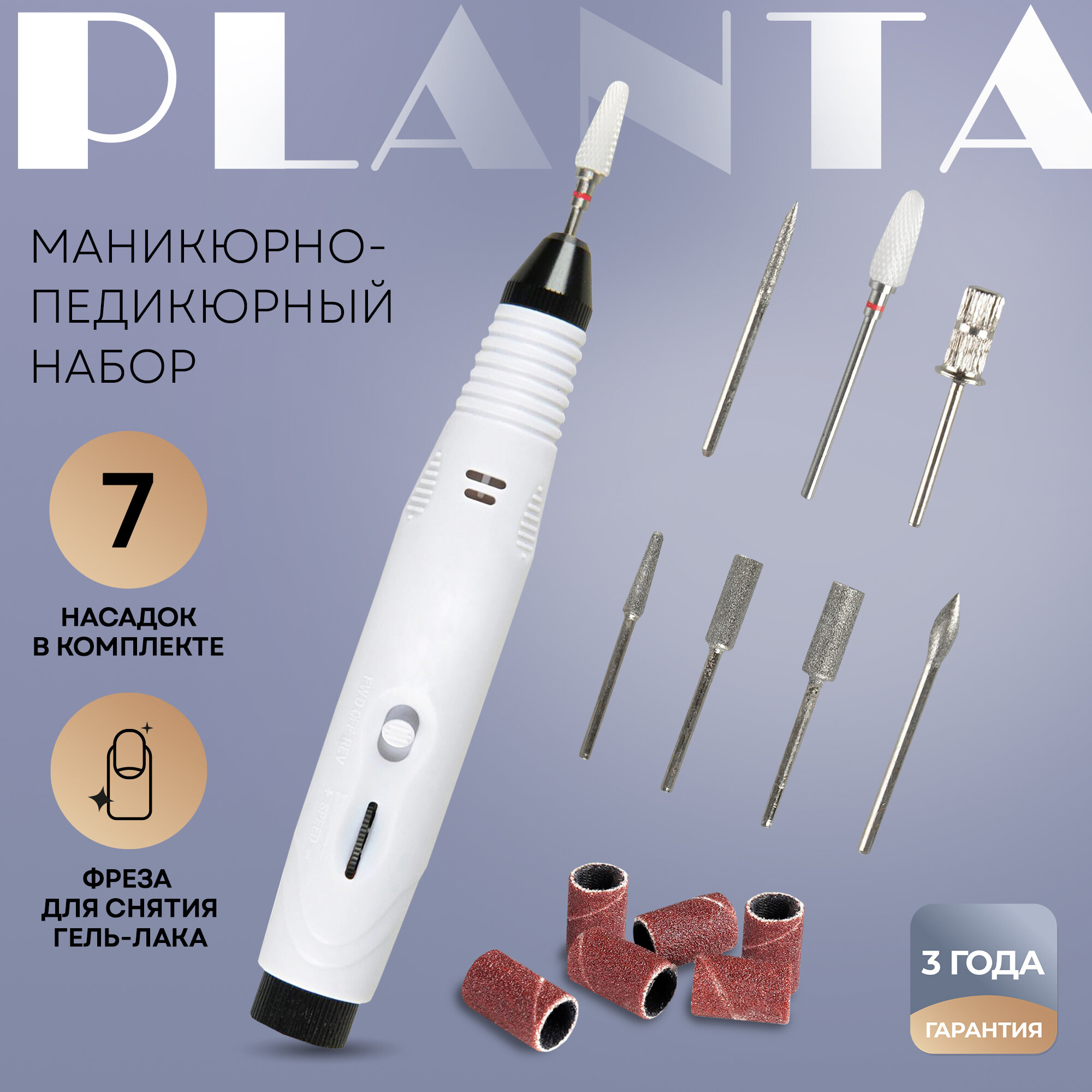PLANTA Набор для маникюра и педикюра PlMAN15 Master Nail Care