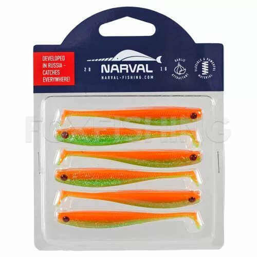 Силиконовая приманка Narval Skinny 8см. #023 6шт.