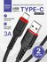 Кабель USB Type C HOCO Шнур для зарядки телефона Type C 2 м