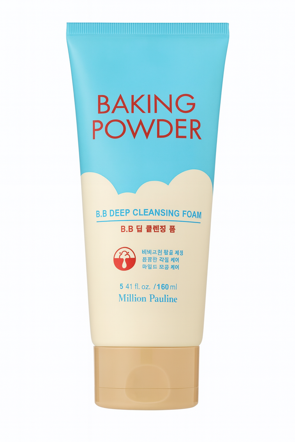 Очищающая пенка Etude House Baking Powder Pore Cleansing Foam Milion Pauline