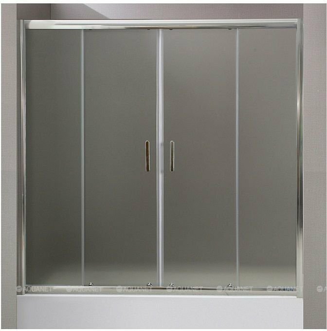 Шторка на ванну BelBagno Uno VF-2-170/145-P-Cr