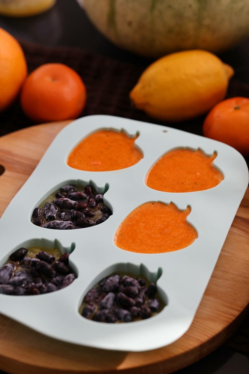 Силиконовая форма для выпечки, желе, шоколада, Клубнички — фото 1