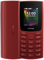 Телефон Nokia 106 Dual Sim (TA-1564) красный