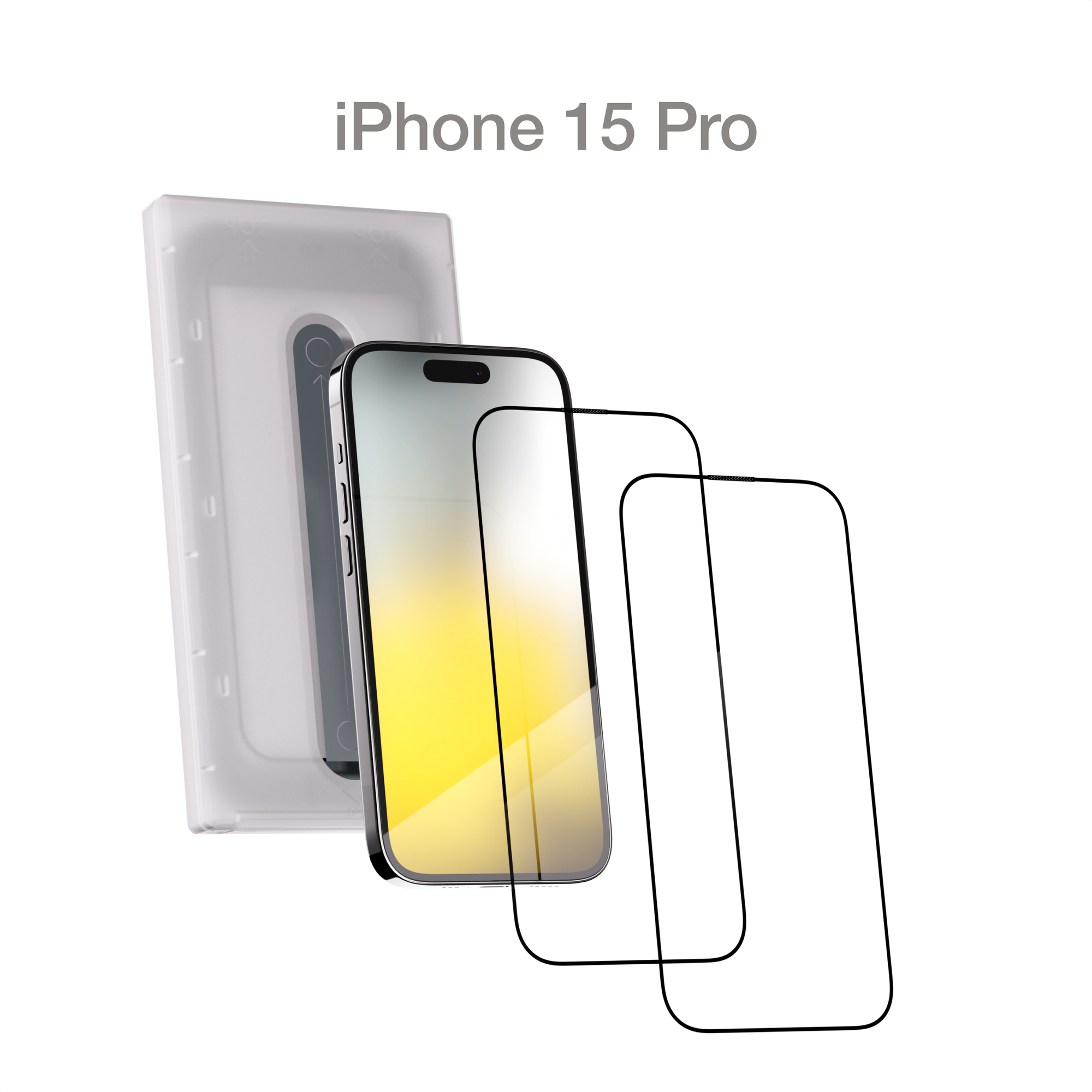 Защитное стекло COMMO для Apple iPhone 15 Pro