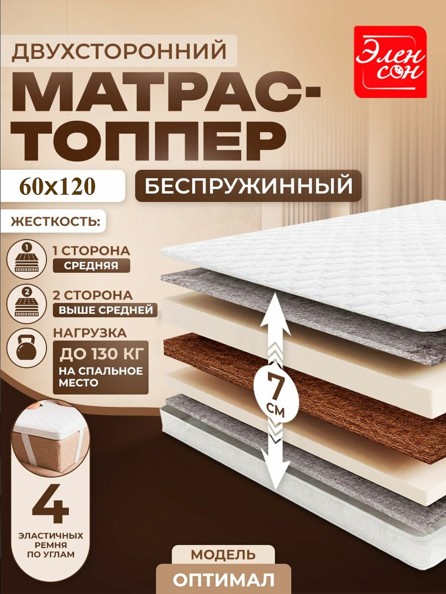 Топпер-наматрасник