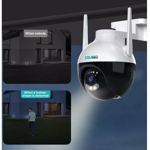 Умная уличная камера с датчиком движения и домофоном 445000₽