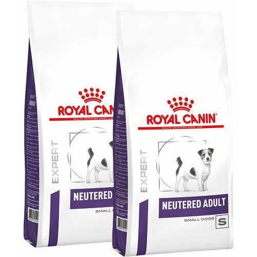 Сухой корм ROYAL CANIN NEUTERED ADULT SMALL DOG S для взрослых кастрированных и стерилизованных собак маленьких пород (0,8 + 0,8 кг)
