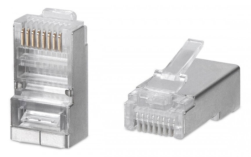 WRline WR-8P8C-5E-SH Коннектор RJ-45 под витую пару