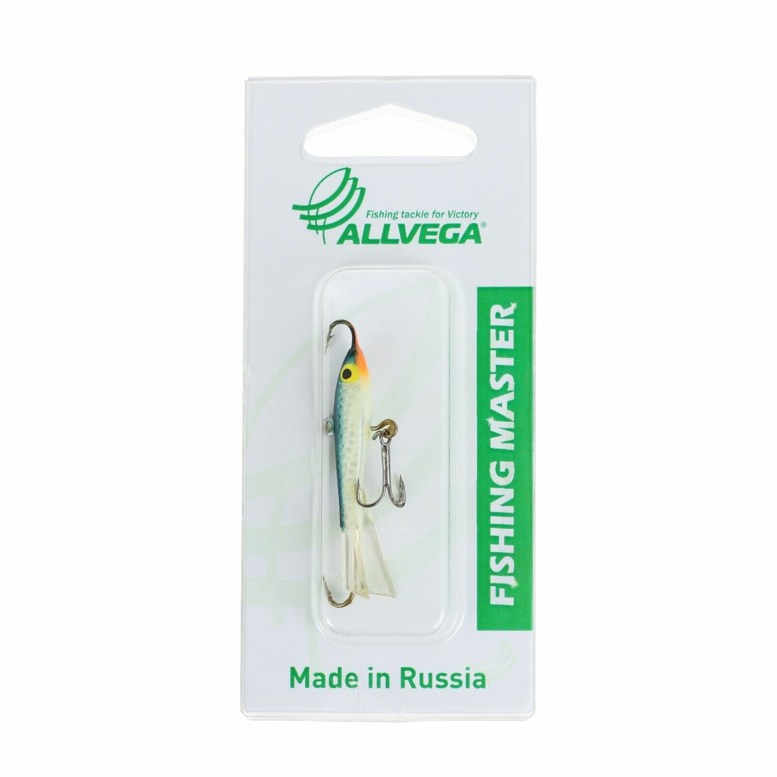 Приманка балансир ALLVEGA "Fishing Master" 6.5 гр / 40 мм, цвет Т19 (Тюлька), 2 штуки