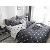 Фото #3 Комплект постельного белья Mency, Поплин, 2-x спальный, простынь на резинки по кругу.