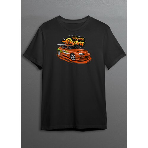 Футболка CherryPie, размер XS, черный