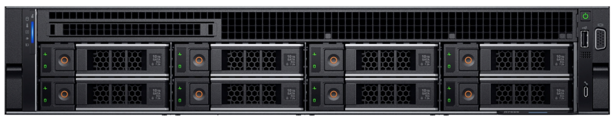 Серверная платформа DELL PowerEdge R750xs R750XS-8LFF-01T/2U/2x4189/ 16xDDR4-3200 RDIMM/ 8x35"