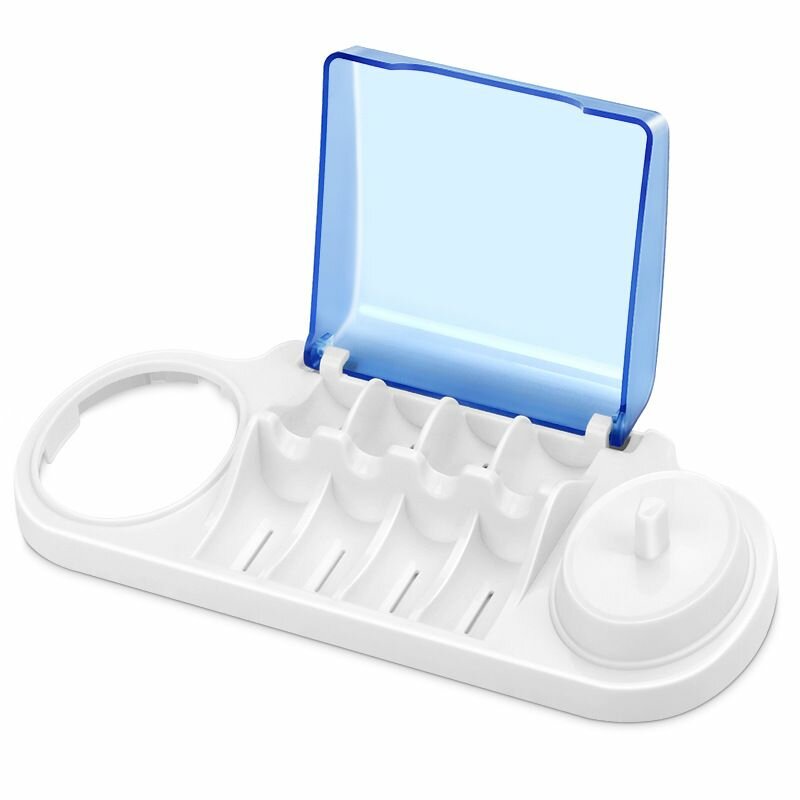 Подставка органайзер для хранения 4 -х насадок и 2-х электрических зубных щеток Oral B