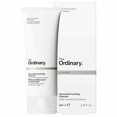 The Ordinary Очищающая пенка - гель Glucoside Foaming Cleanser, 150ml